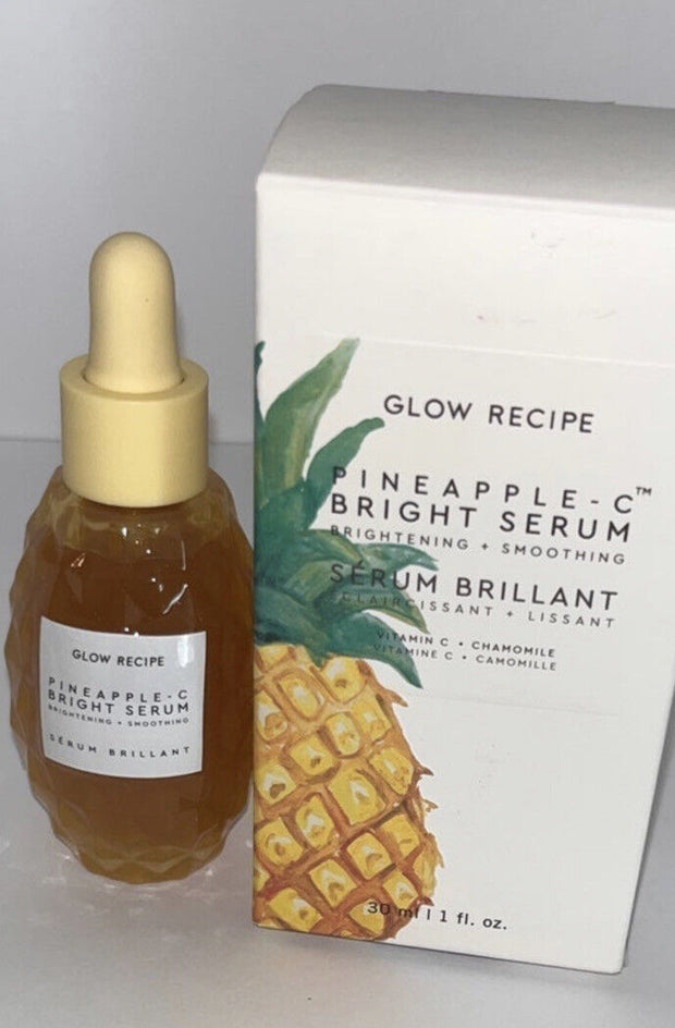 GLOW RECIPE Pineapple Bright Serum 1 oz NEW IN BOX