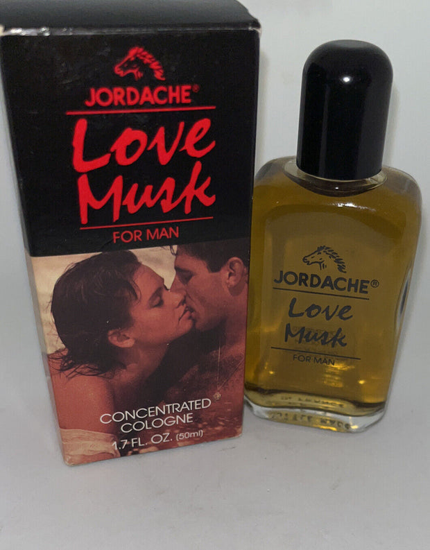 Jordache Love Musk Concentrated Cologne 1.7 FL OZ New In Box