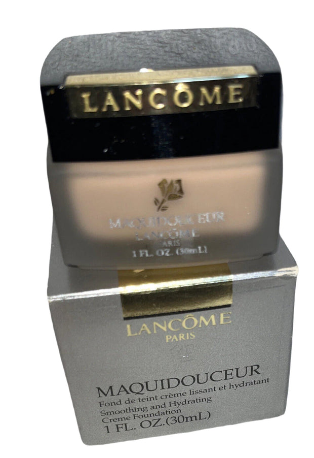 Lancome maquidouceur smoothing  hydrating creme foundation Bronze IV Full Sz 1OZ