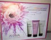 AHAVA 3 Mineral Must Have's Full Size Hand Cream Trio Set (3 x 3.4 fl. oz.)BOXED