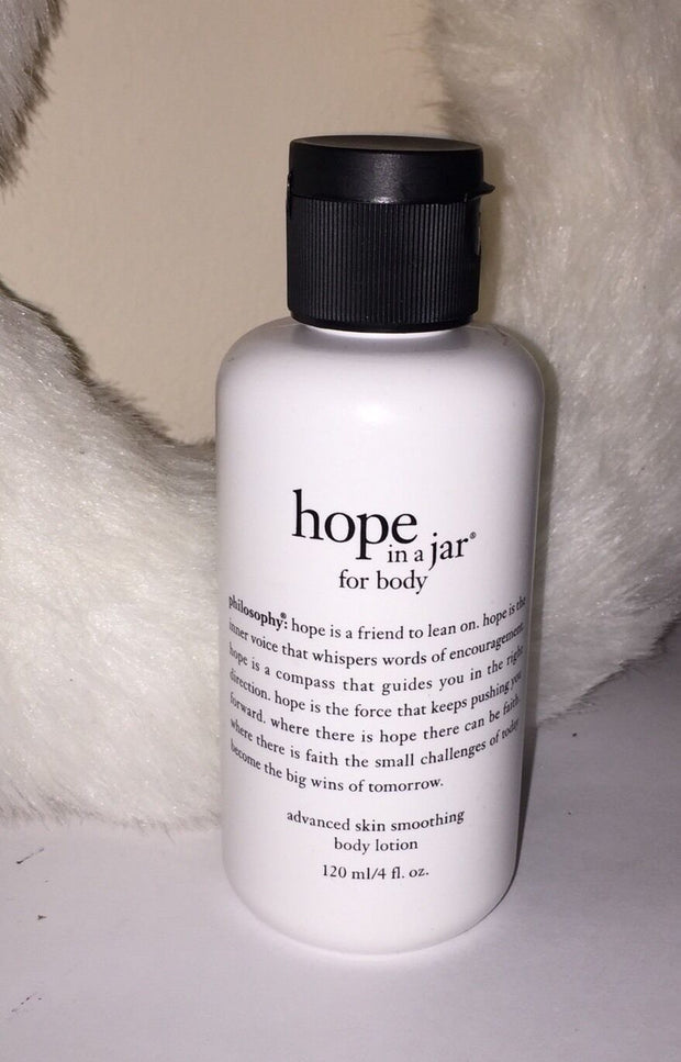 3 Philosophy HOPE IN A JAR For Body BODY LOTION 4 oz ea - NEW