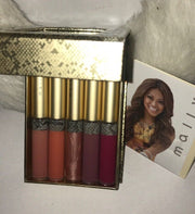 Mally HS Mini Lipgloss 5Pc Holiday Collection:Preppy Pink,Berrylish,Blossom NEW