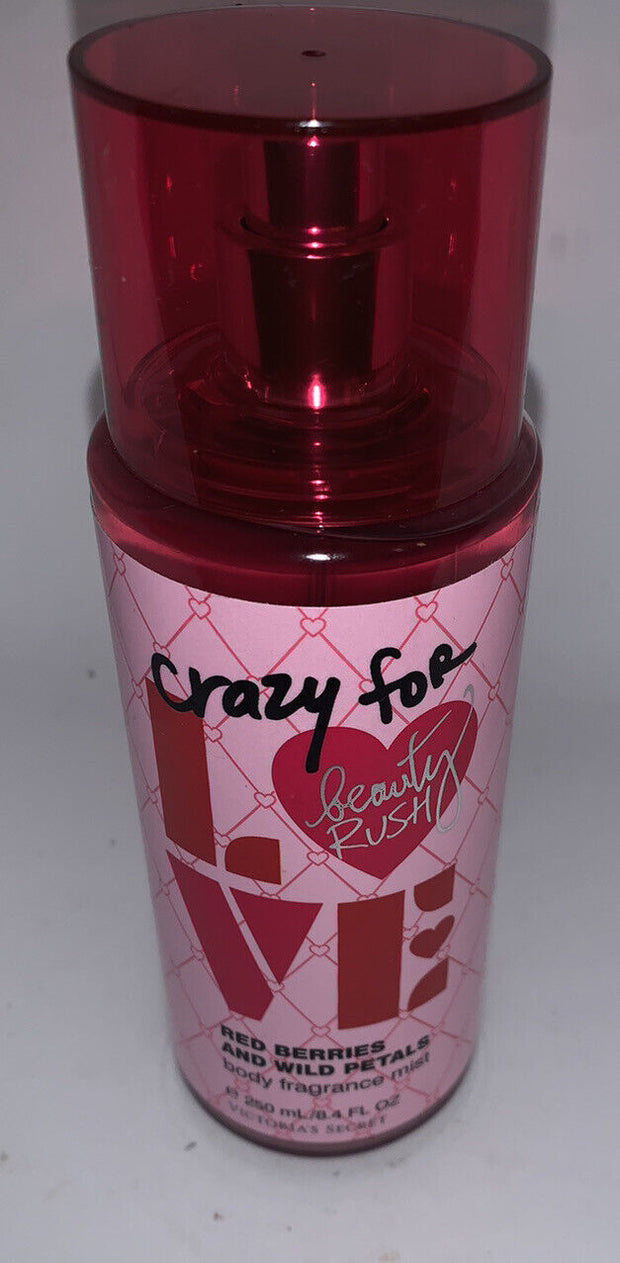 Victoria’s Secret Beauty Rush Crazy For Love Body Fragrance Mist 8.4 oz