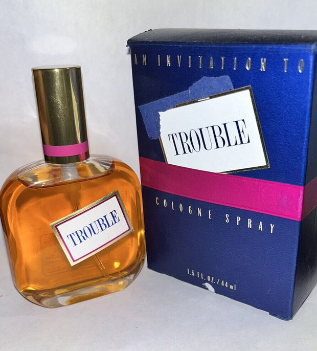 REVLON AN INVITATION TO TROUBLE COLOGNE 1.5oz/ 44ml Spray .NEW IN BOX