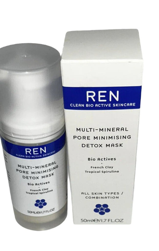 REN Multi Mineral pore minimising Detox Mask 1.7 Oz