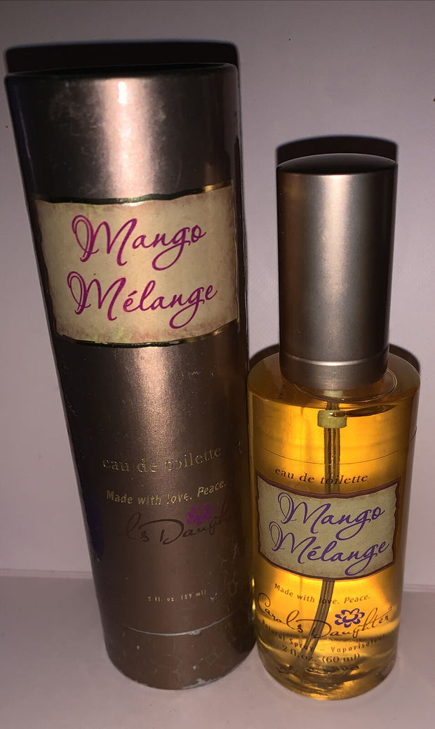 Mango Melange Women Carol's Daughter Eau de Toilette Perfume Spray Rare 2 oz