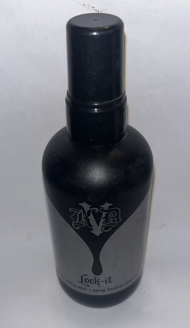 Kat Von D KVD Beauty Lock-It Makeup Setting Mist Spray Full Size 4oz NWOB