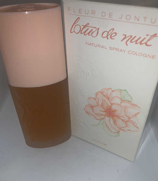 Fleur De Jontue Lotus de Nuit Natural Spray Cologne 2.5 oz