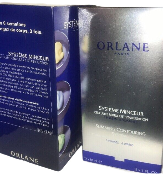 Orlane Slimming Contouring System Stubborn Cellulite Stableness 3 phases 6 weeks