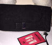 Victoria's Secret 4 Pc Black Clutch Bag~Bombshell Fragrance Mist,Lotion,Wash Set