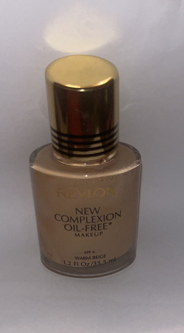 REVLON New Complexion Oil Free Liquid Makeup -Warm Beige. Full Size