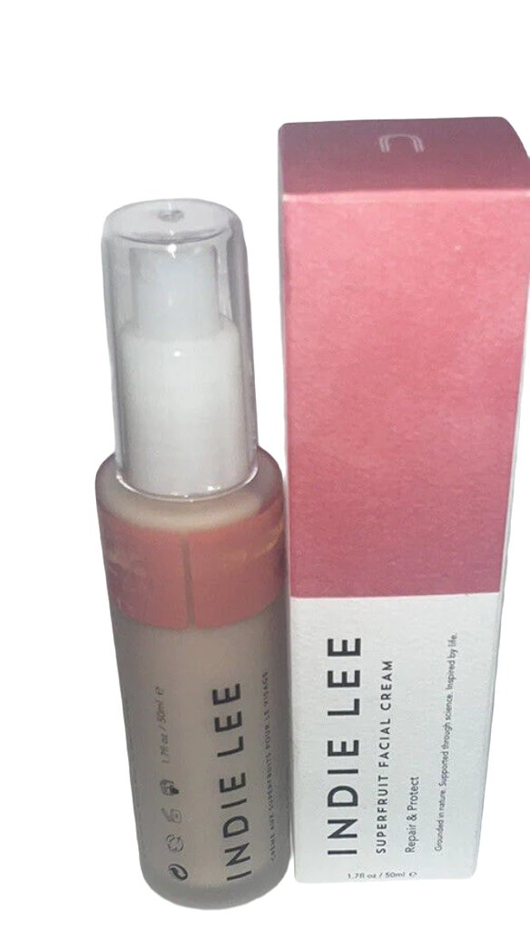 New INDIE LEE Superfruit Facial Cream 1.7 Fl oz / 50ml Repair & Protect New