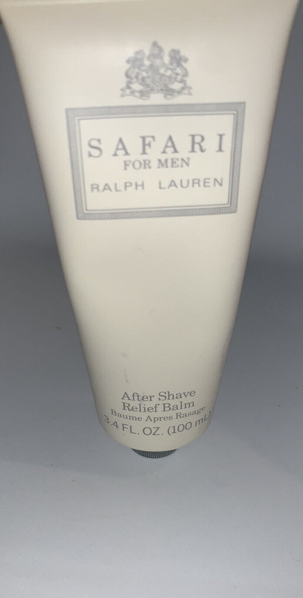 Safari For Men After Shave Relief Balm 3.4 fl Oz By Ralph Lauren HARD TO FIND