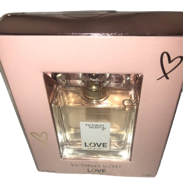 VICTORIAS SECRET LOVE PERFUME EAU DE PARFUM 1 oz 30ml Sealed