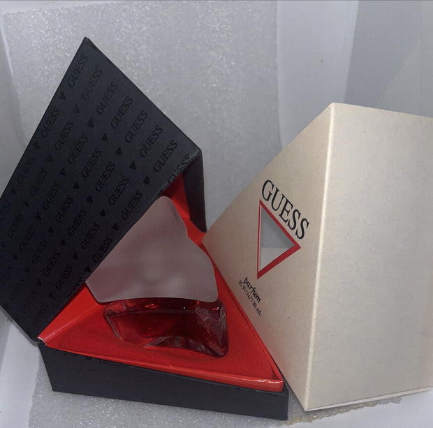 GUESS PARFUM .25 OZ TRIANGULAR BOX  Vintage original Formula