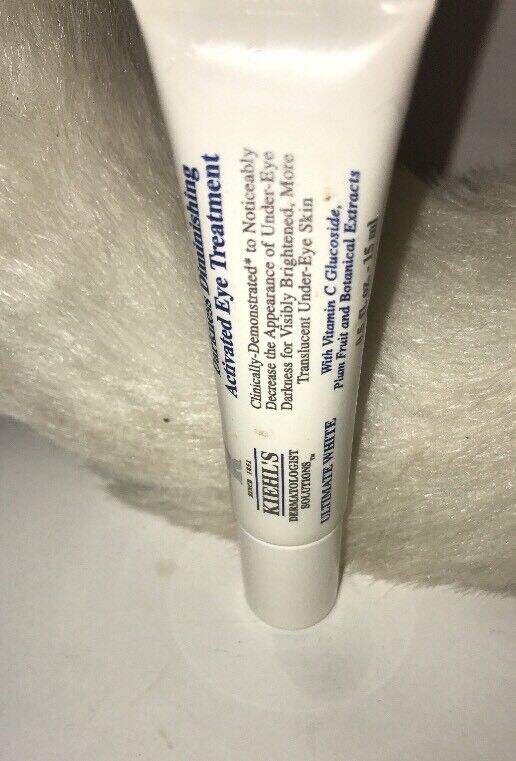 KIEHL'S Ultimate White Darkness Diminishing Activated Eye Treatment 0.5 fl oz