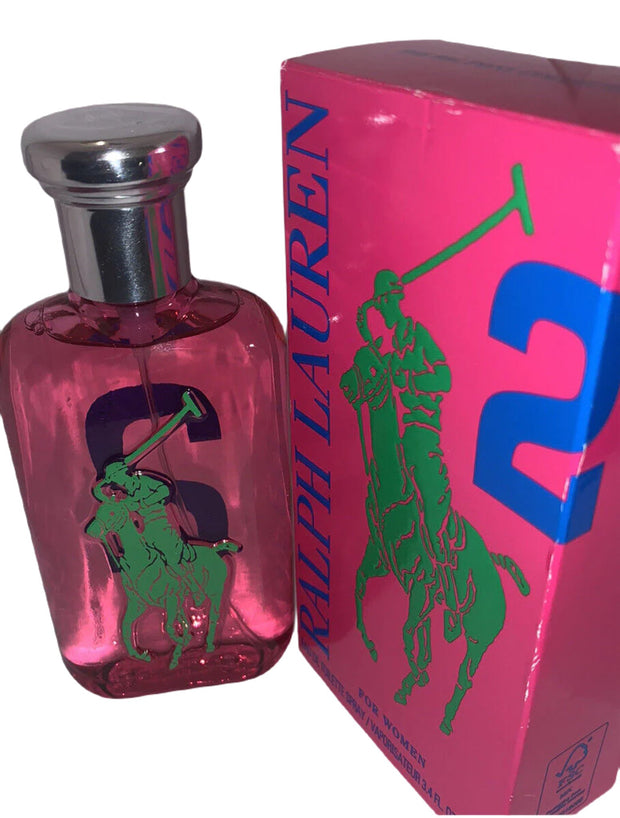 Polo Big Pony #2 by Ralph Lauren, 3.4 oz EDT Spray for Women New