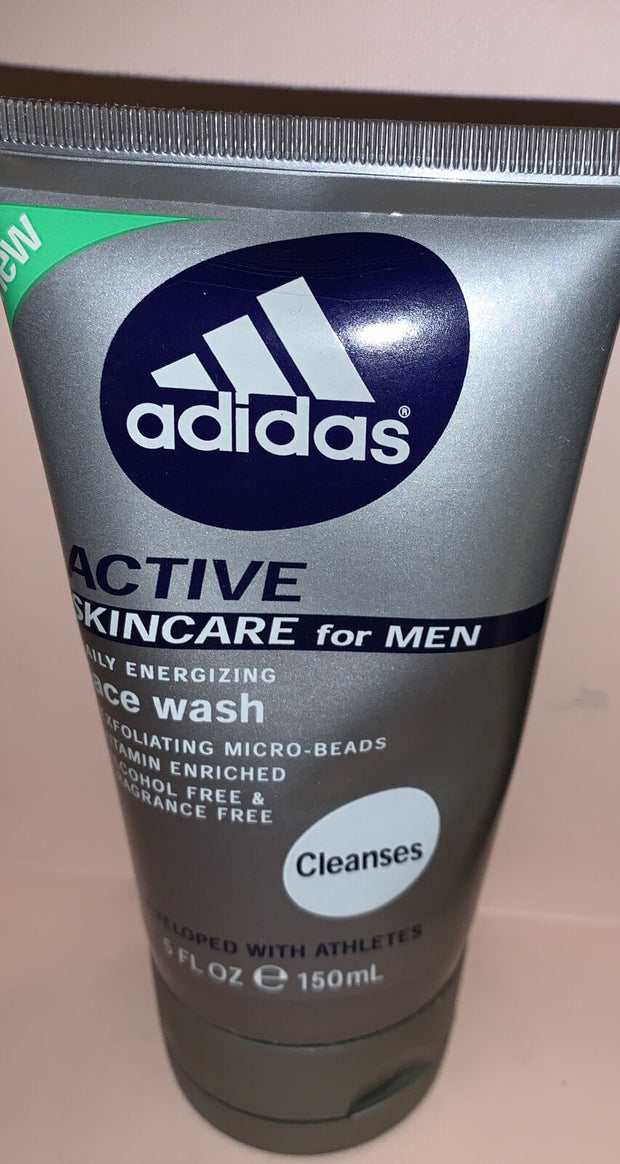 Adidas Skincare For Men Daily Energizing Face Wash Fragrance-Free 5oz