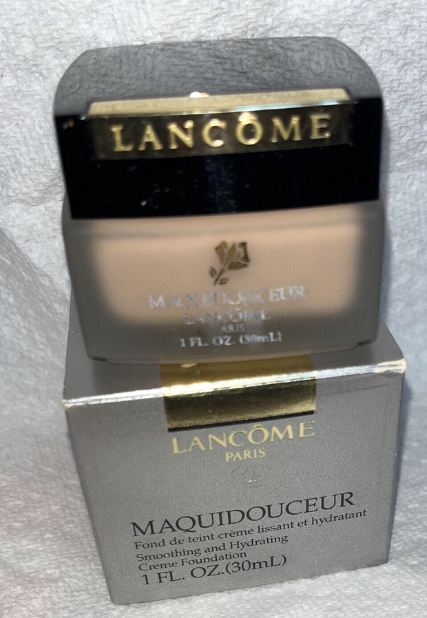 Lancome maquidouceur smoothing and hydrating creme foundation beige rose III 1OZ