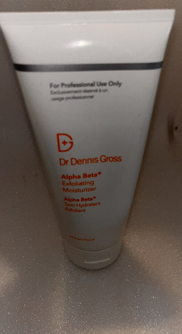 Dr Dennis Gross Alpha Beta Exfoliating Moisturizer 6 Oz Sealed Tube