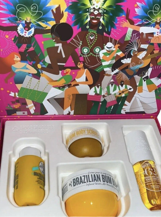 Sol de Janeiro Limited Edition Bum Bum Beats Gift Set of 4 Iconic Favorites