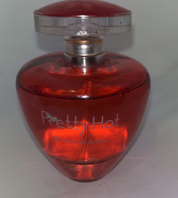 ELIZABETH ARDEN PRETTY HOT - 3.3 OZ/100 ML EDP SPRAY - ROUGH BOTTLE - RARE