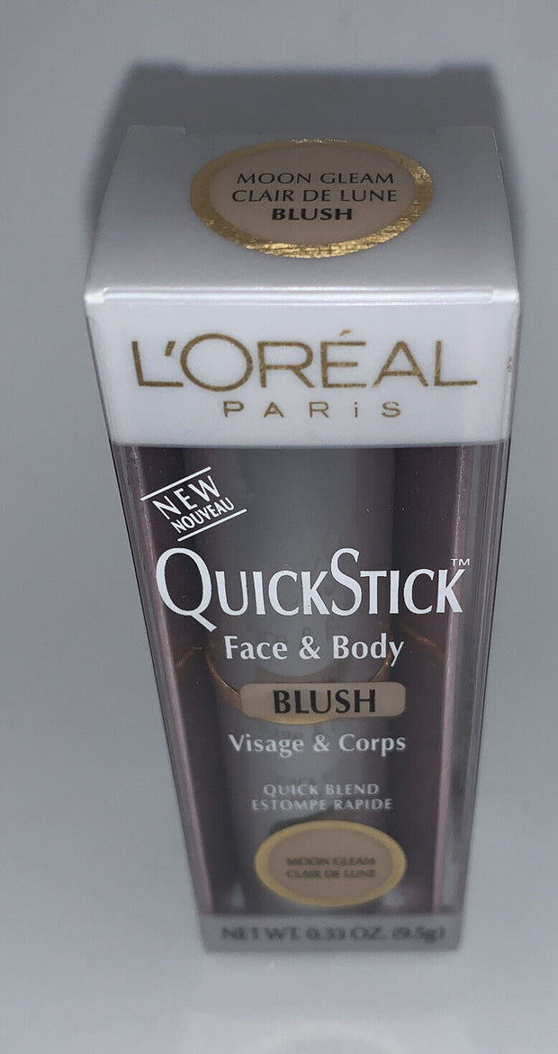 Loreal Quickstick  Moon Gleam Face & Body Blush 0.33 Oz