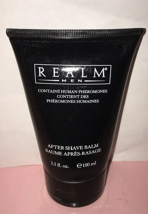 Realm for Men After Shave Balm with pheromones 3.3 oz. NEW