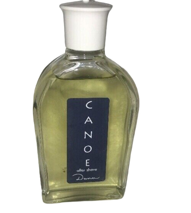 CANOE by Dana for Men After Shave Splash 4oz Glass Bottle Vintage & NEW