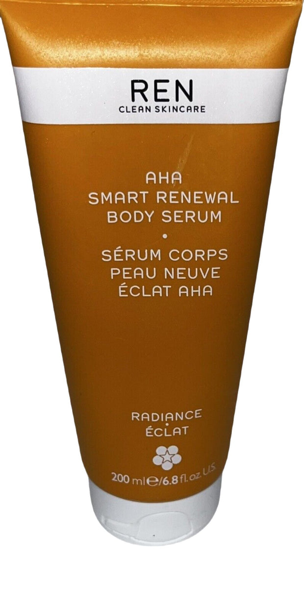 REN Clean Skincare AHA Smart Renewal Body Serum 6.8oz / 200ml