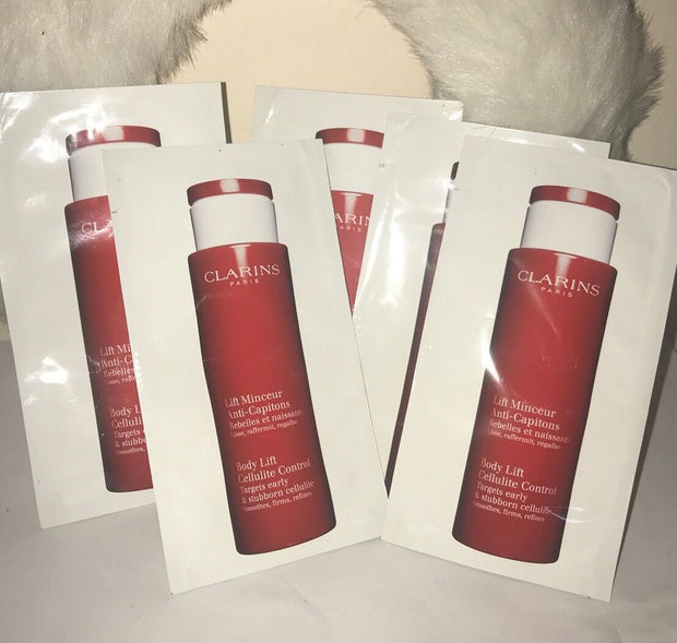 (x5) Clarins Body Lift Cellulite Control Lotion 0.2 oz Sample each NEW