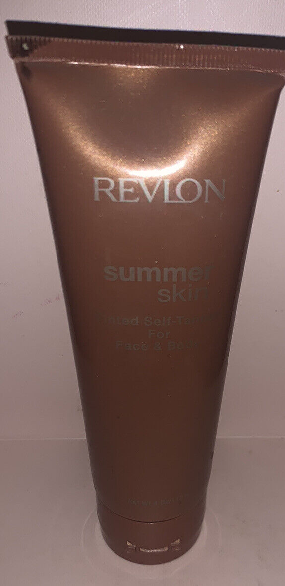 Revlon Summer Skin Tinted Self Tanner For Face & Body 4 Oz. Discontinued