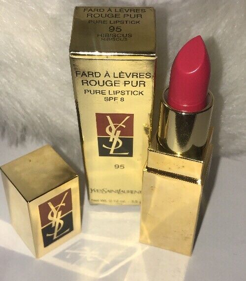 Rouge Pur Pure Lipstick by Yves Saint Laurent N.95 hibiscus~ NEW IN BOX