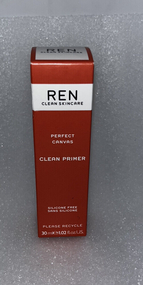 REN Clean Skincare~Perfect Canvas CLEAN PRIMER~30ml/1.02 fl oz~Full Size