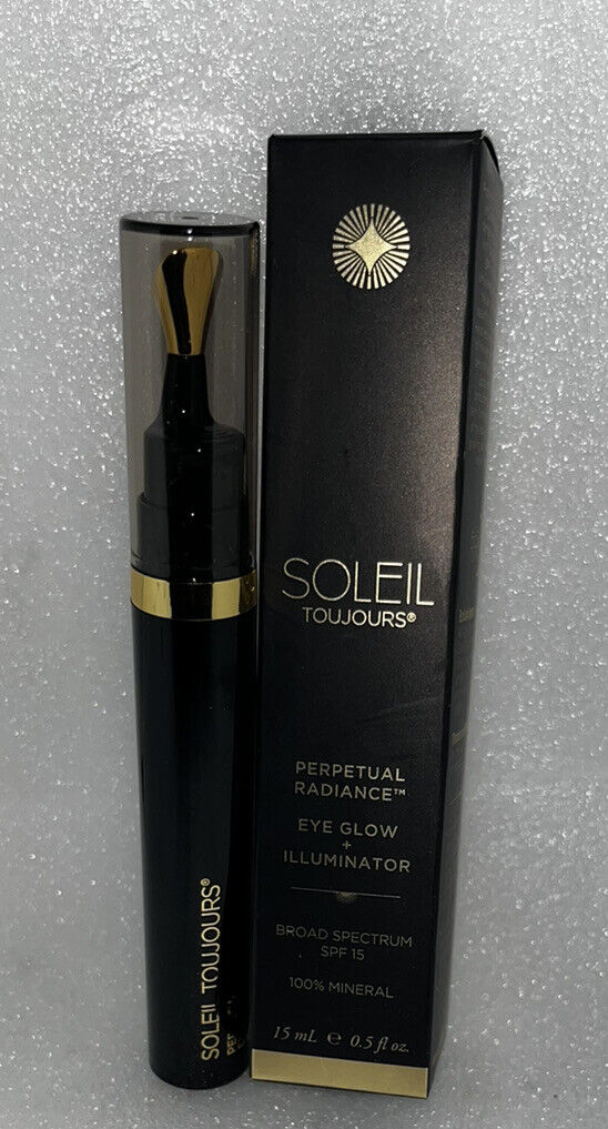 SOLEIL TOUJOURS PERPETUAL RADIANCE EYE GLOW + ILLUMINATOR SPF 15 0.5 Oz