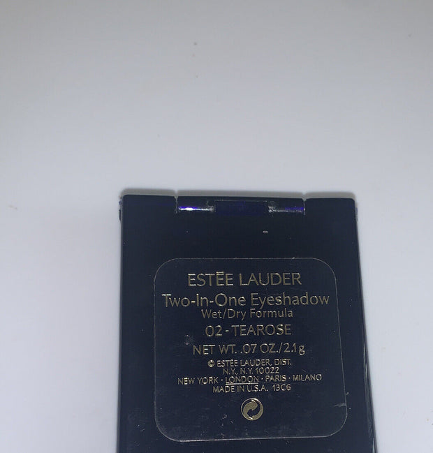 ESTEE LAUDER TWO-IN-ONE EYESHADOW WET/DRY FORMULA - 02 TEAROSE