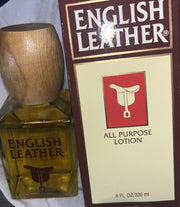 Vintage Rare Large ENGLISH LEATHER All-Purpose Lotion 8 oz MEM Co New