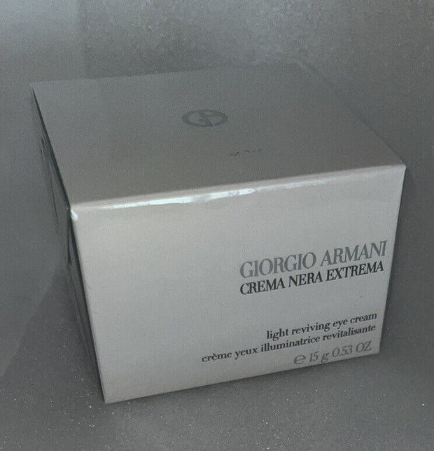 Giorgio Armani Crema Nera Extrema light reviving eye cream-0.53oz /15 ml Sealed