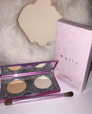 Mally Cancellation Concealer System - TAN - New In Box with Brush