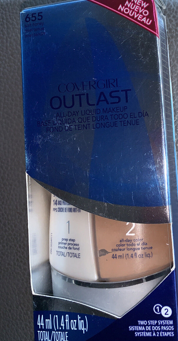 CoverGirl  Outlast All day Liquid Makeup Soft Honey 655