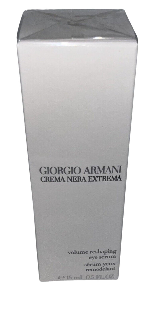 Giorgio Armani Crema Nera Extrema Volume Reshaping Eye Serum - 15ml/0.5oz Sealed