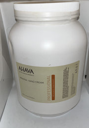 AHAVA Mineral Hand Cream Original 96 Fl Oz. Jumbo Size With Pump. Sealed