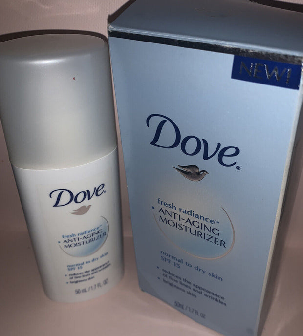 Dove Fresh Radiance Anti-Aging Moisturizer SPF 15 Normal/Dry Skin 1.7 fl. oz.