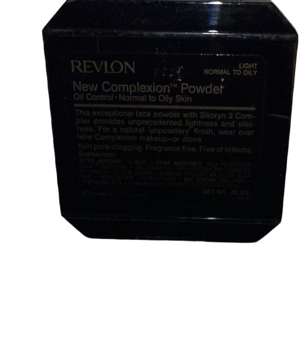 Revlon New Complexion Oil Control Powder LIGHT Normal/Oily .Full Size